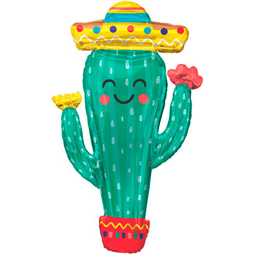 Globo Cactus Feliz - Fiesta Mexicana