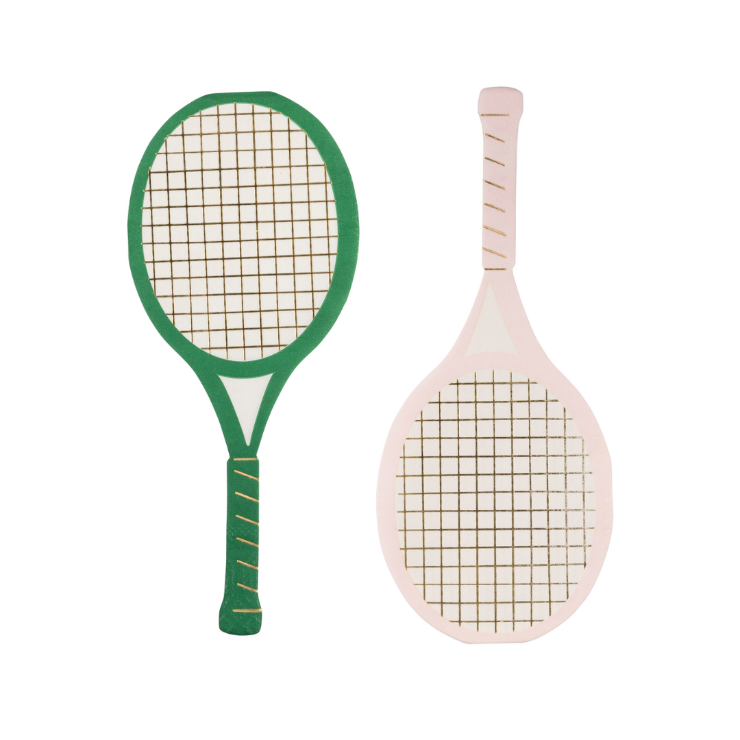 Servilletas Raquetas Tennis (24 pzas)