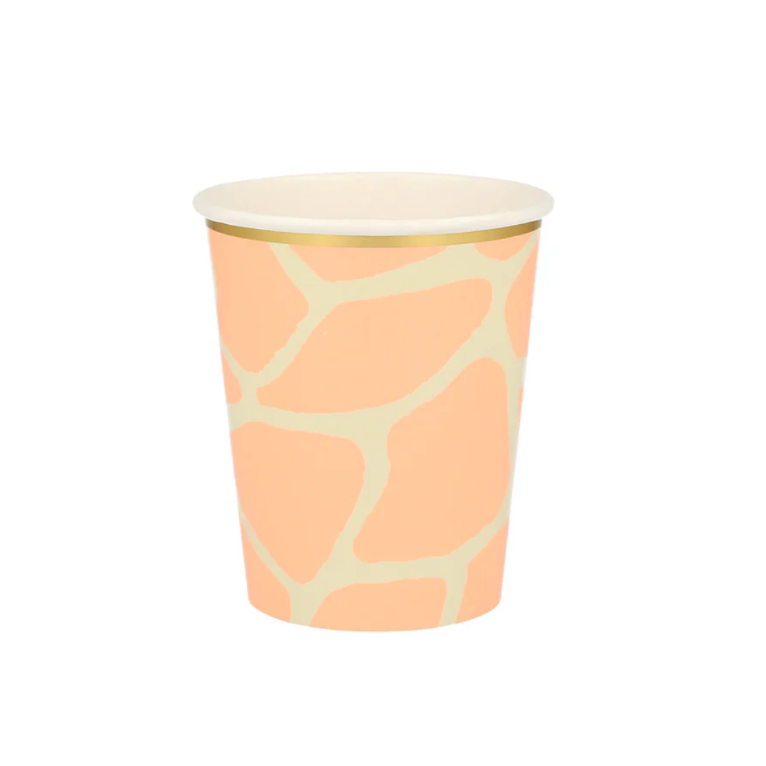 VASO SAFARI PRINT DE JIRAFA