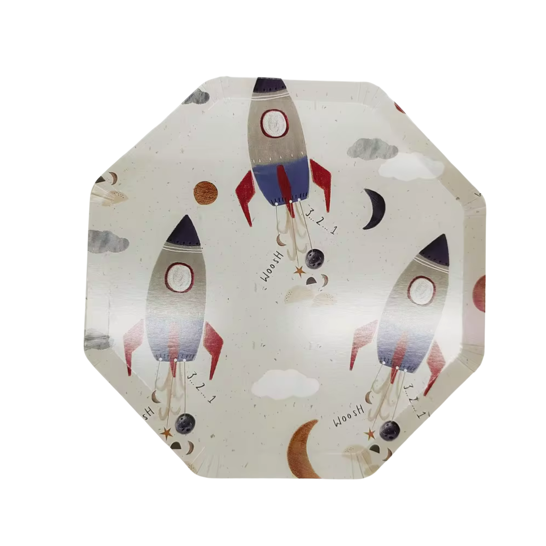 Platos  Nave espacial (8 pzas)