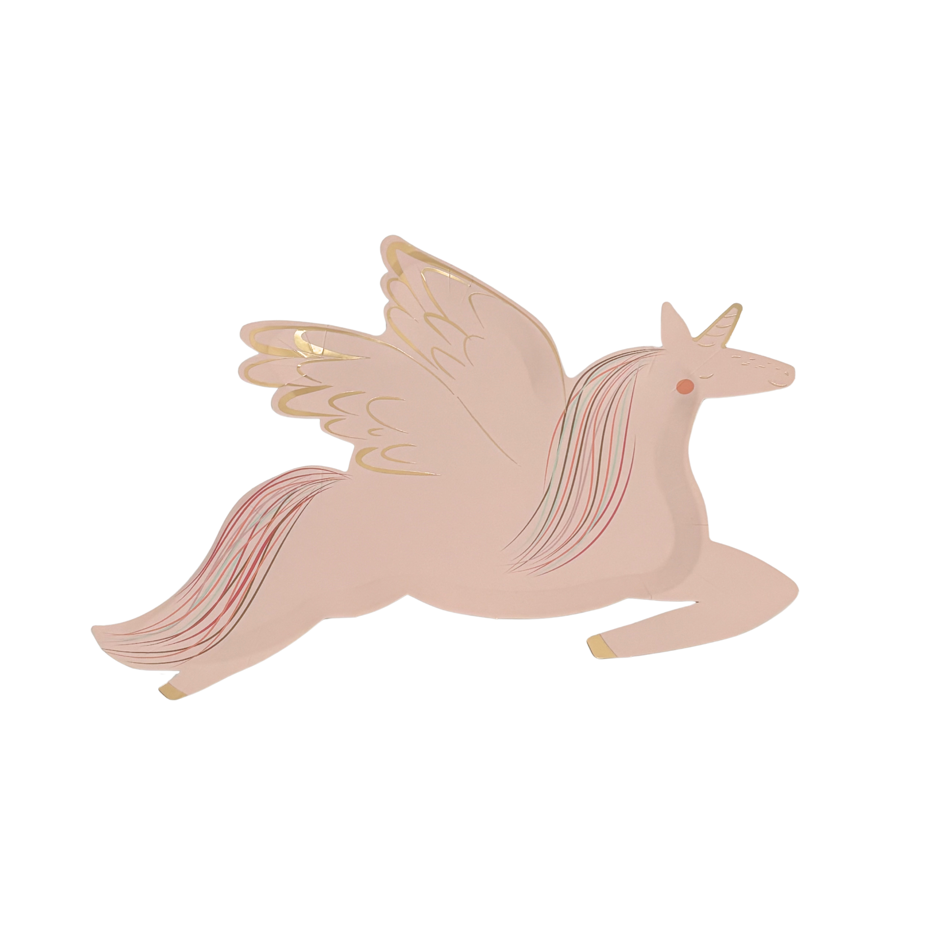 Platos Unicornio (8 pzas)