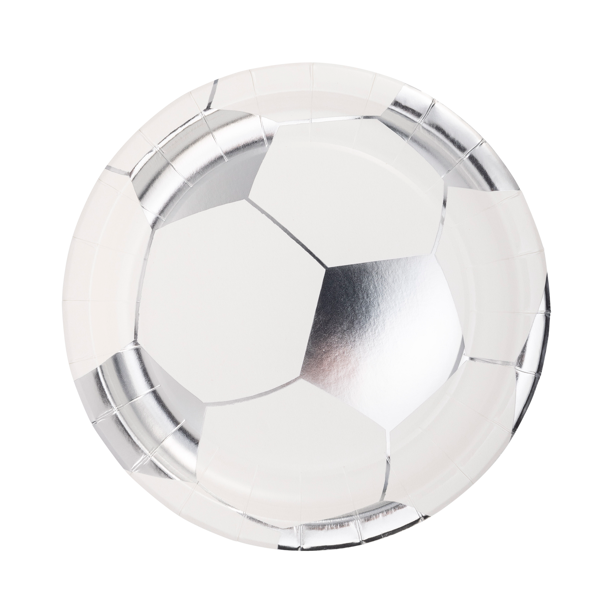 Platos Balón de Fútbol  (8 pzas)