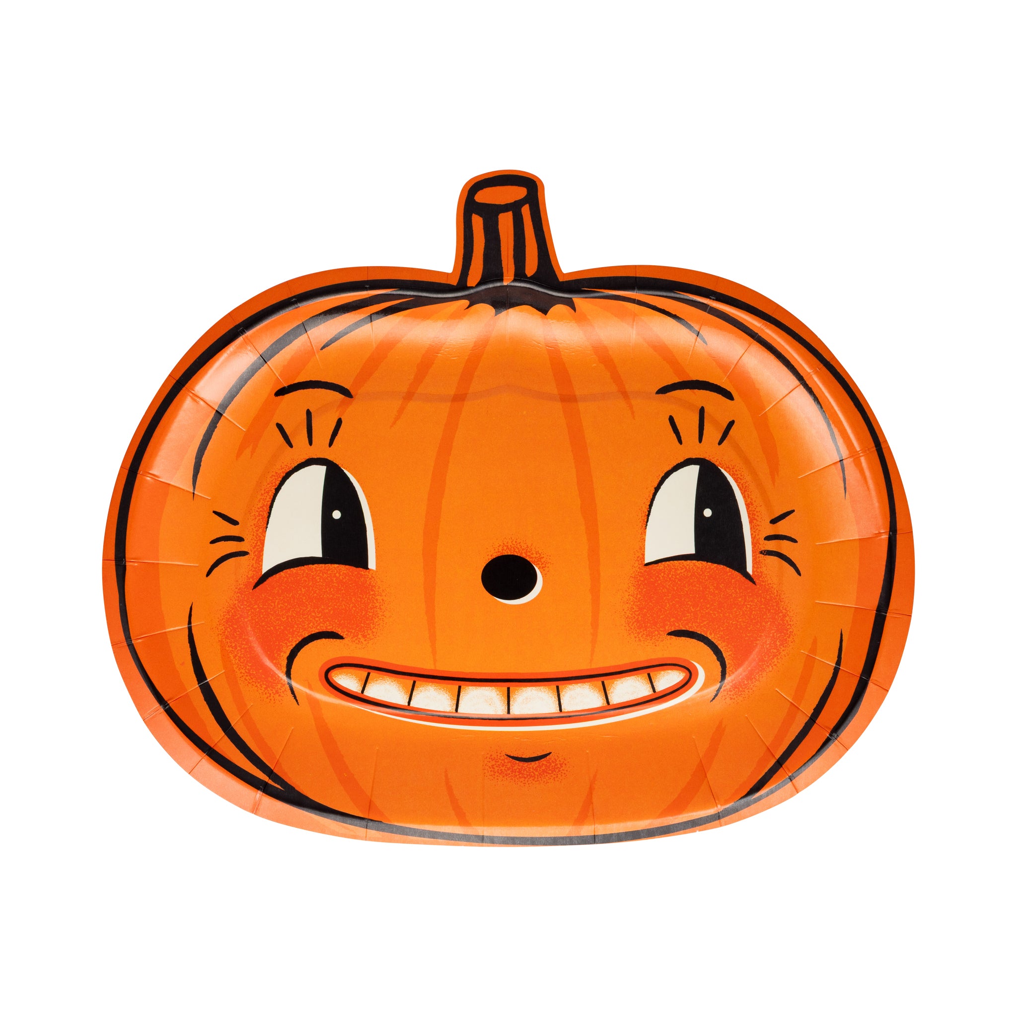 Platos Calabazas Embrujadas (9 pzas)