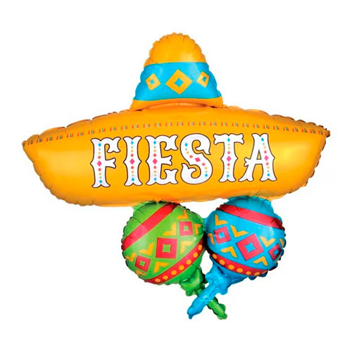 Globo Sombrero-Fiesta Mexicana