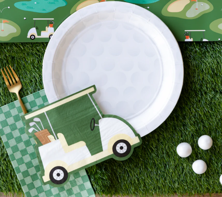 Platos Golf Pelota (8 pzas)