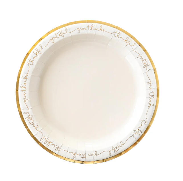 Platos Otoñal "Greatfull" (8pzas)