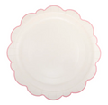 Plato Ondulado Rosa