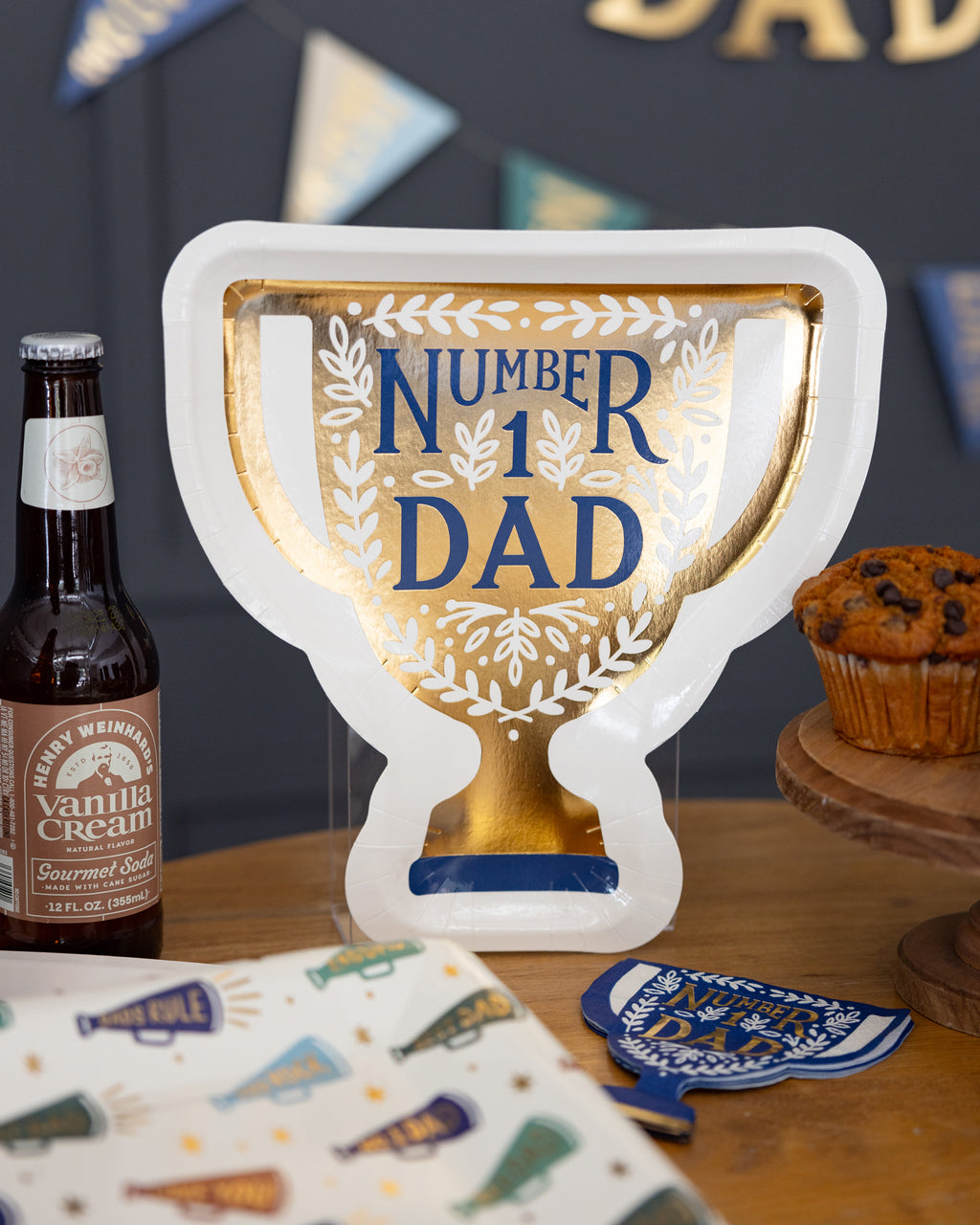 Plato Trofeo Best Dad
