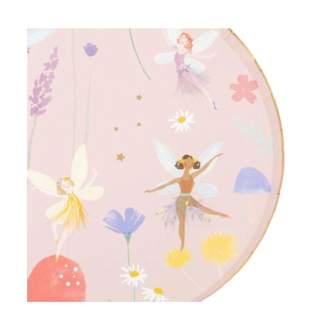 Plato de Postre  Fiesta de Hadas (8pzas)