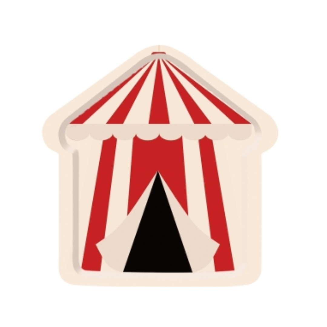 Plato Carpa de Circo ( 8 pzas)