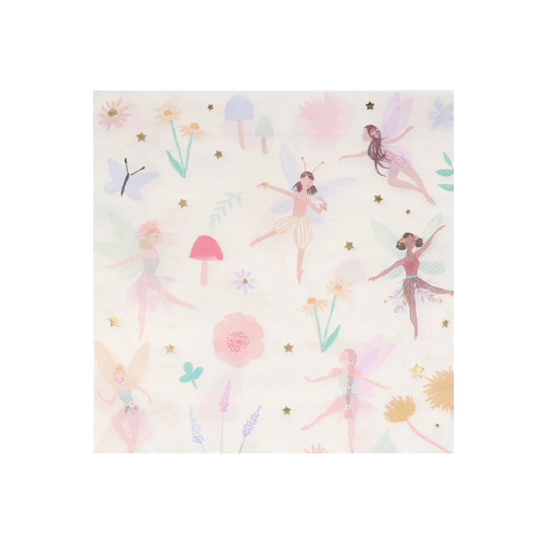 SERVILLETA HADAS & FLORES