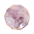 Platos Acuarela Rosegold