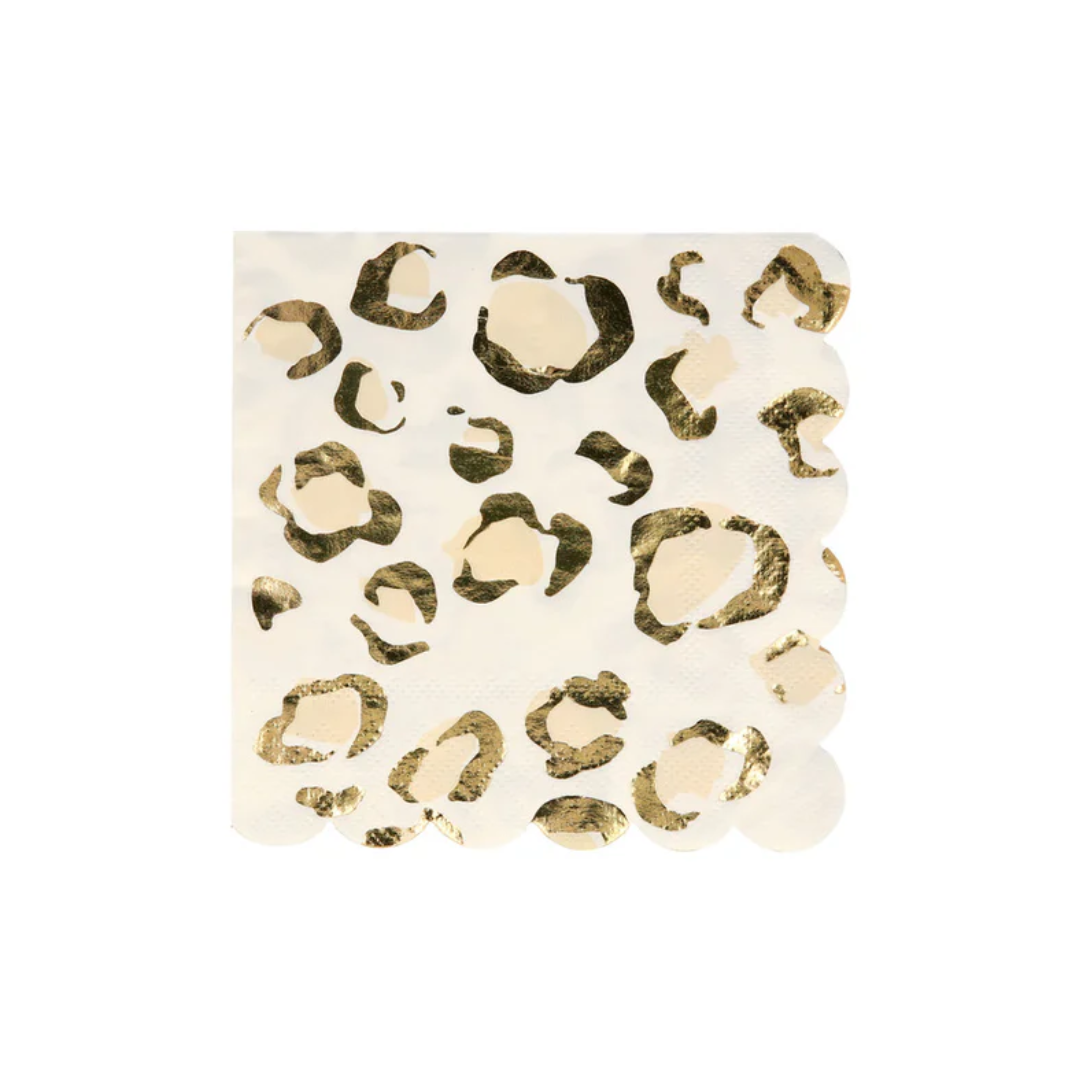 SERVILLETA  SAFARI PRINT LEOPARDO