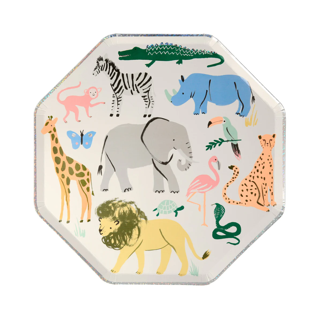 PLATO SAFARI ANIMALES