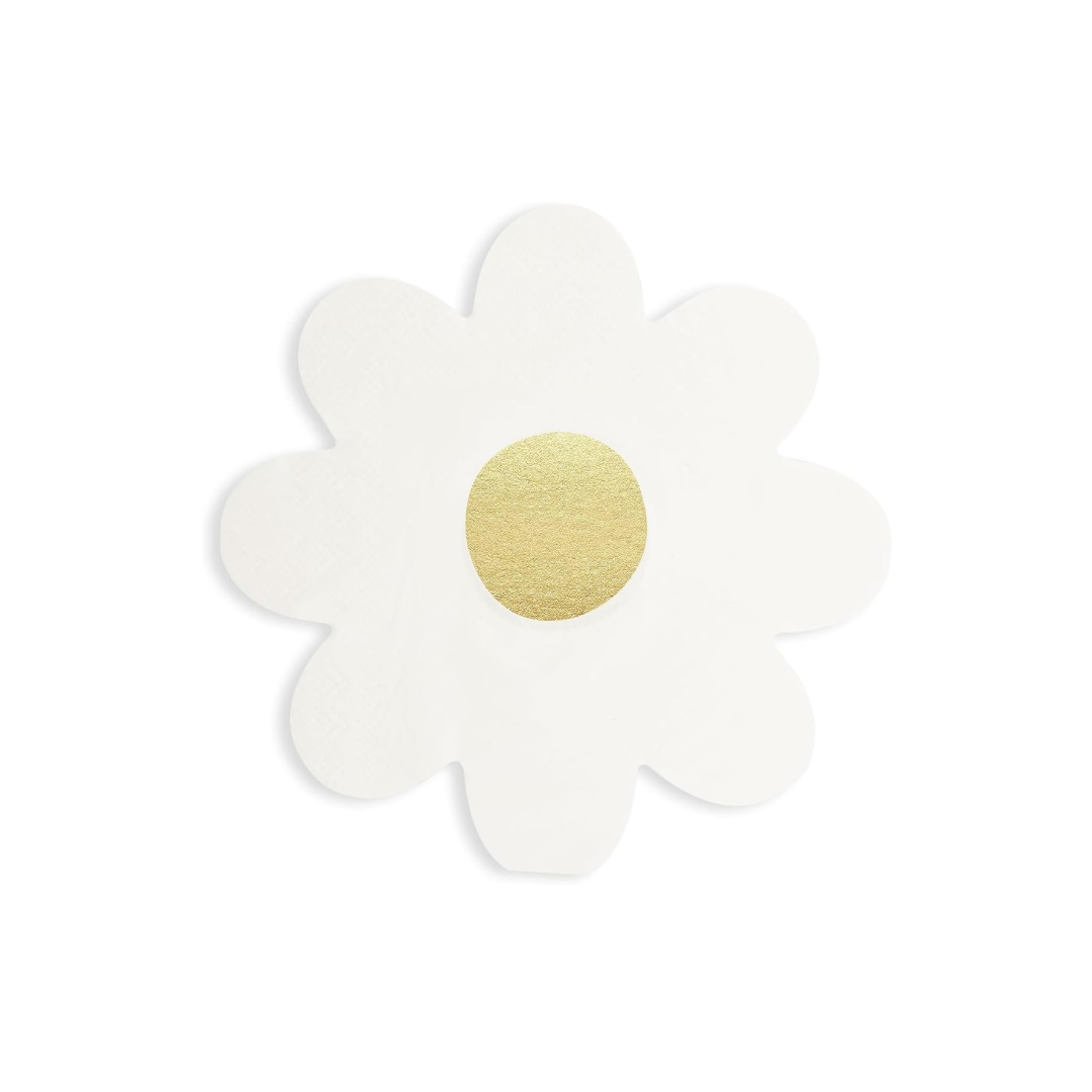 Servilletas Daisy Blancas (8 pzas)