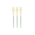 Set de Cubiertos Verde Menta