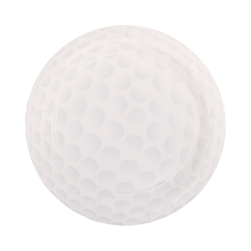 Platos Golf Pelota (8 pzas)