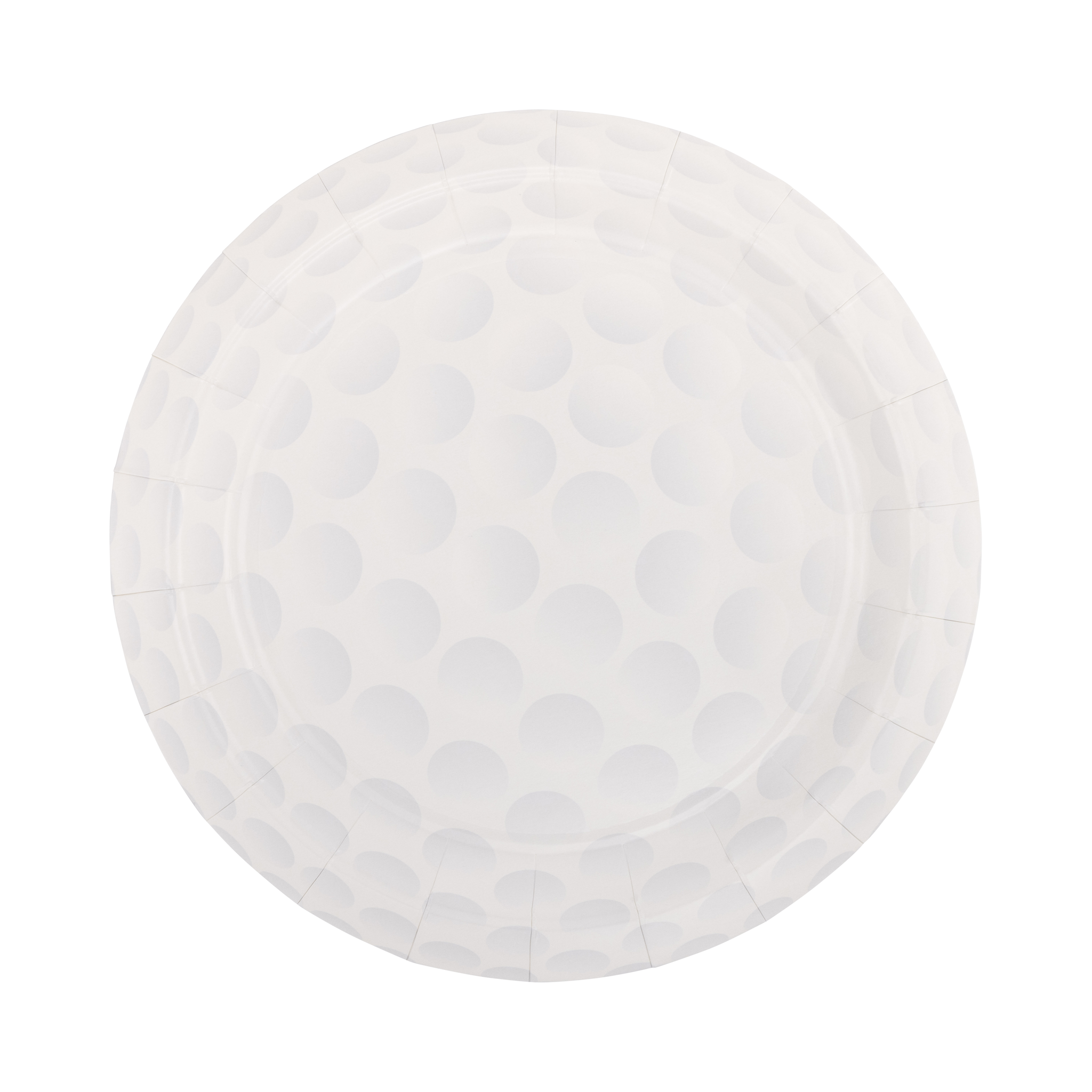 Platos Golf Pelota (8 pzas)
