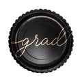 Platos Graduación Negro