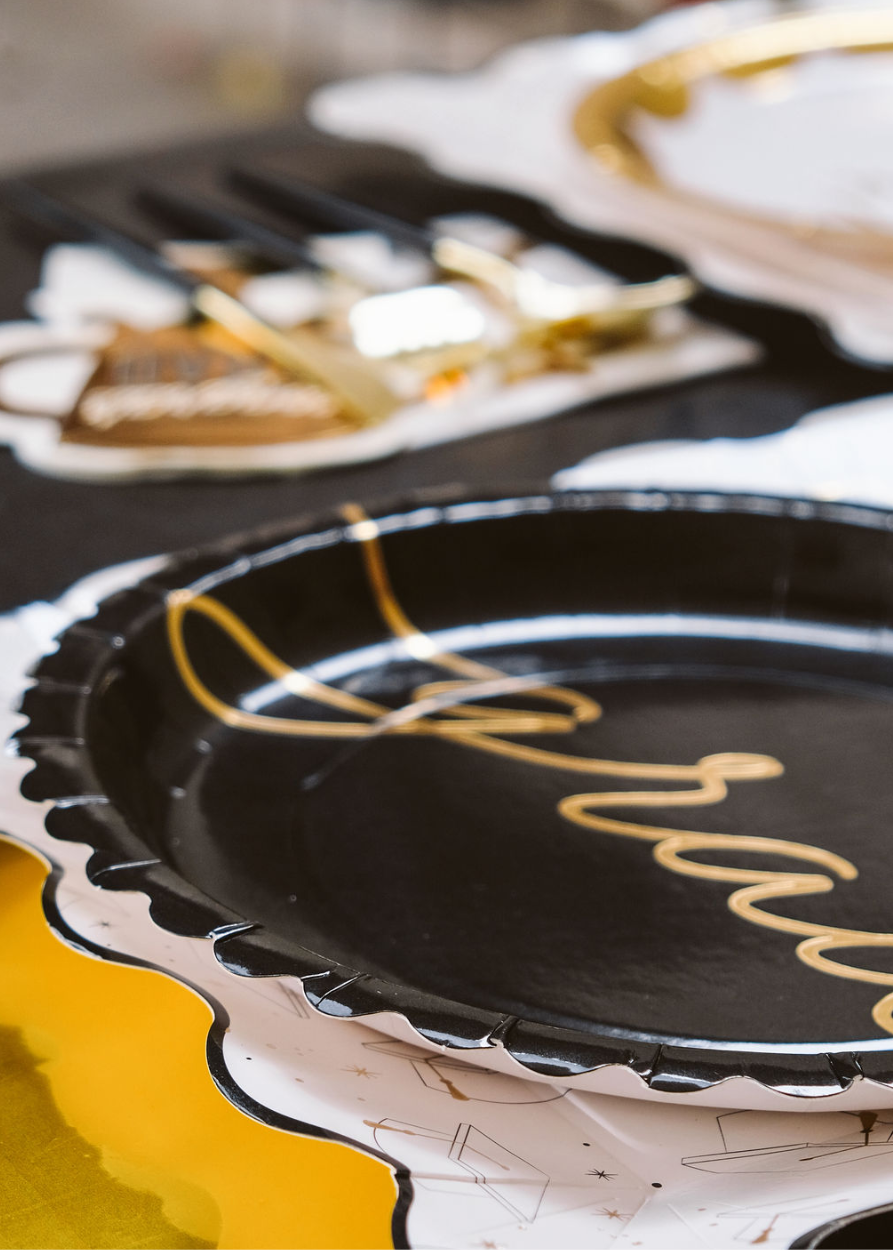 Plato “Grad Dorado” ( 8 pzas )