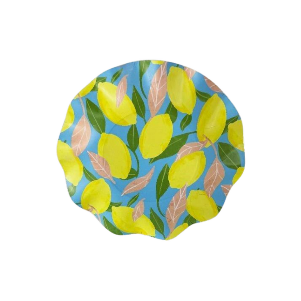 Plato De Postre Limones (8 pzas )