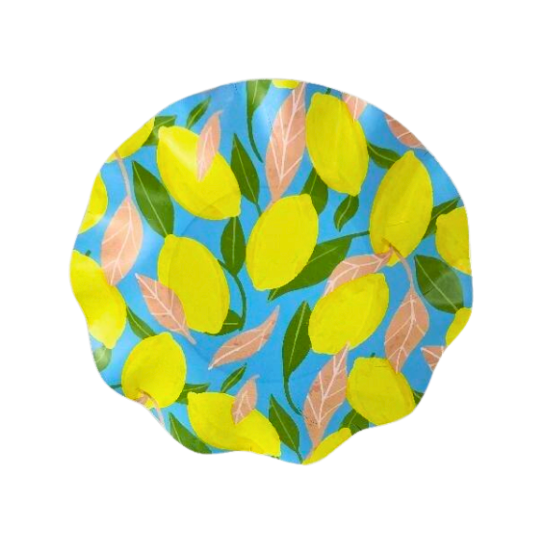 PLATO DISEÑO LIMOMES  BORDE ONDULADO GRANDE