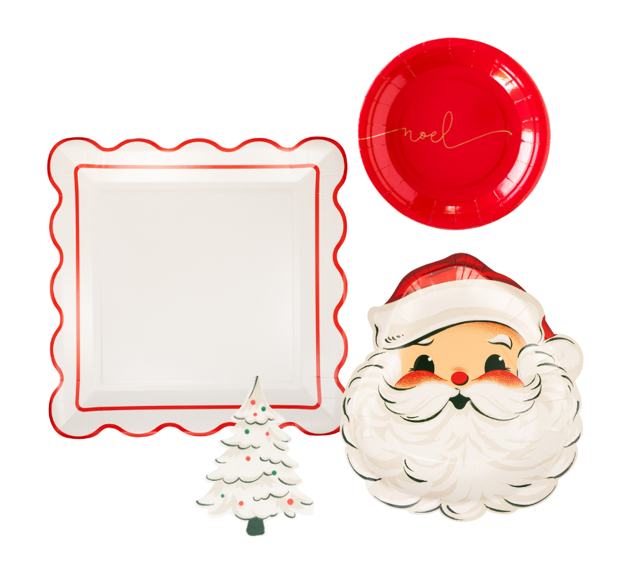 Set de Mesa Navidad Retro