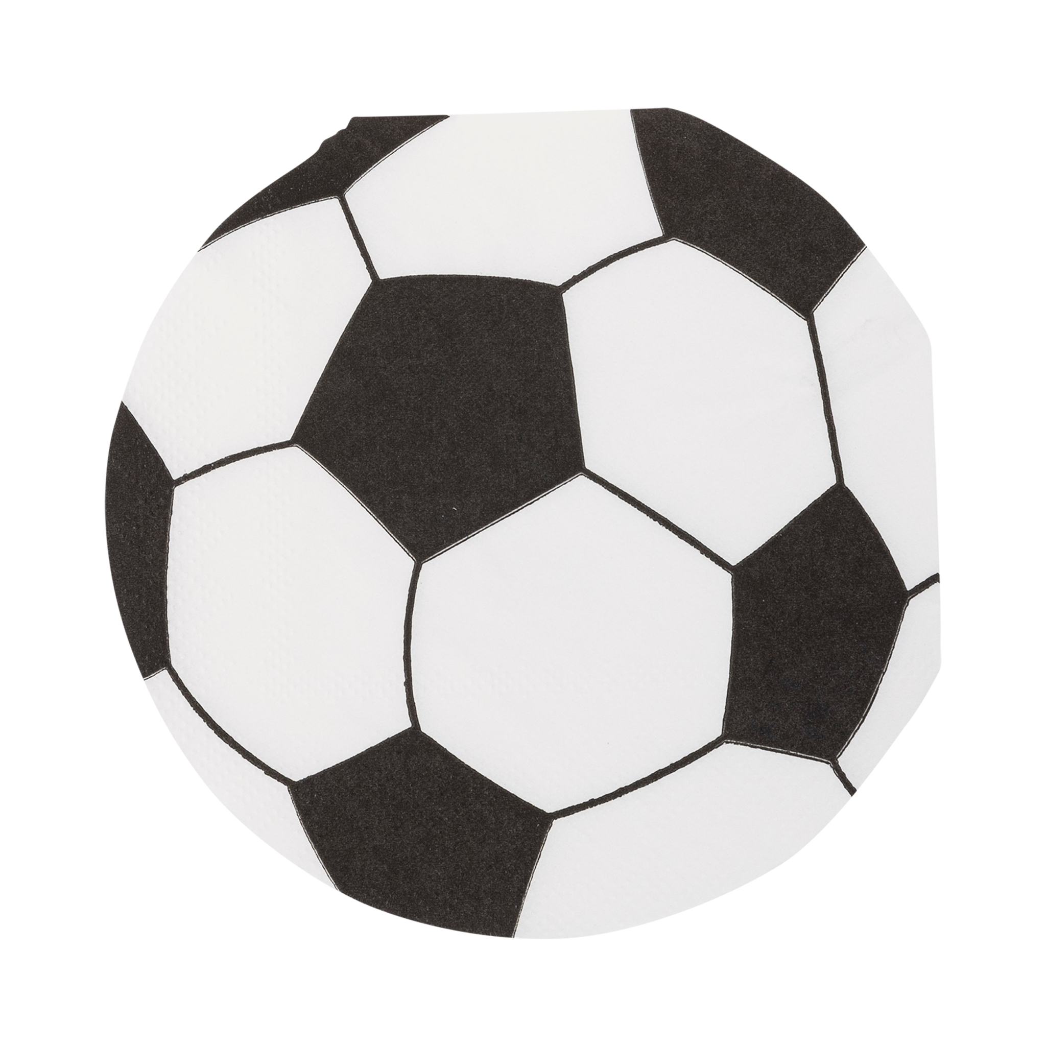 Servilletas Forma Balón Fútbol