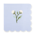 Servilletas Flor Azul