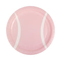 Platos Pelota Tenis Rosa