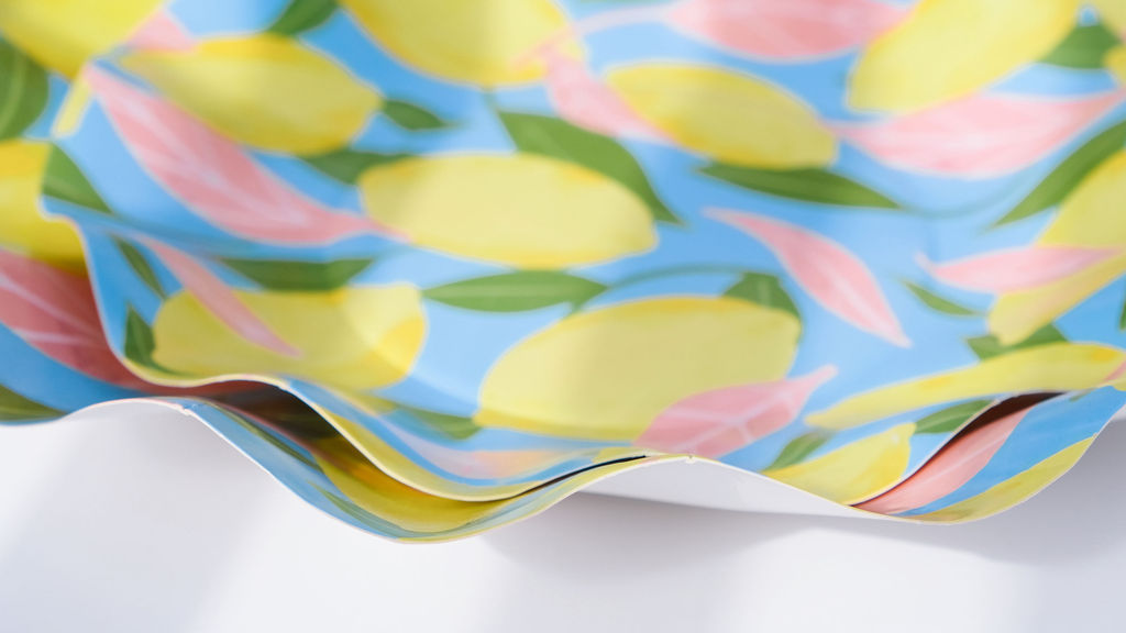 Plato De Postre Limones (8 pzas )