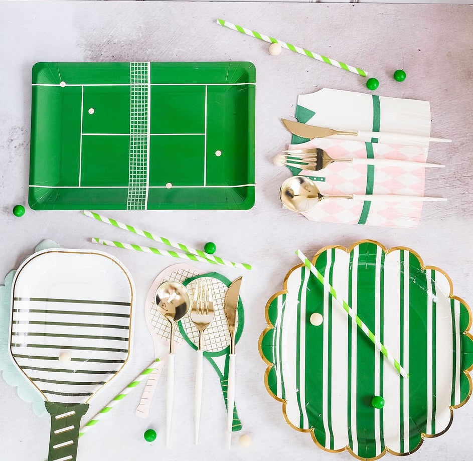 Platos Cancha de Tennis/Pádel (8 pzas)