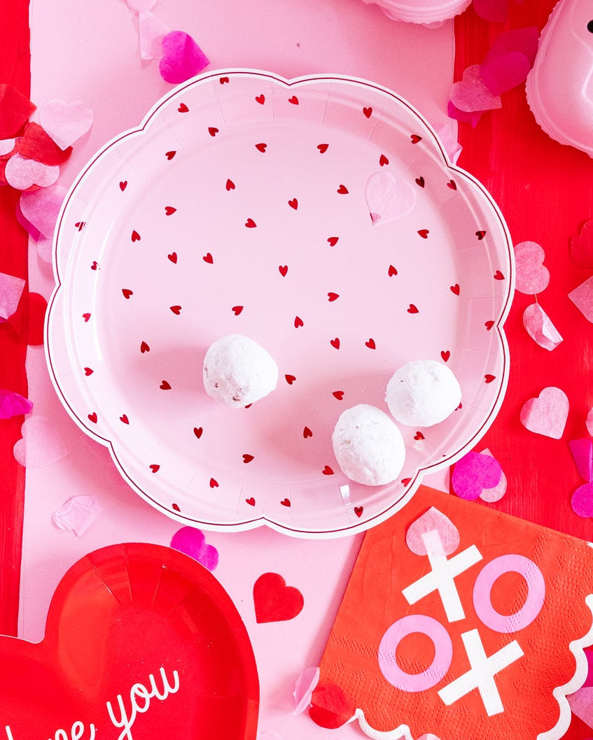 Plato Mini Corazones