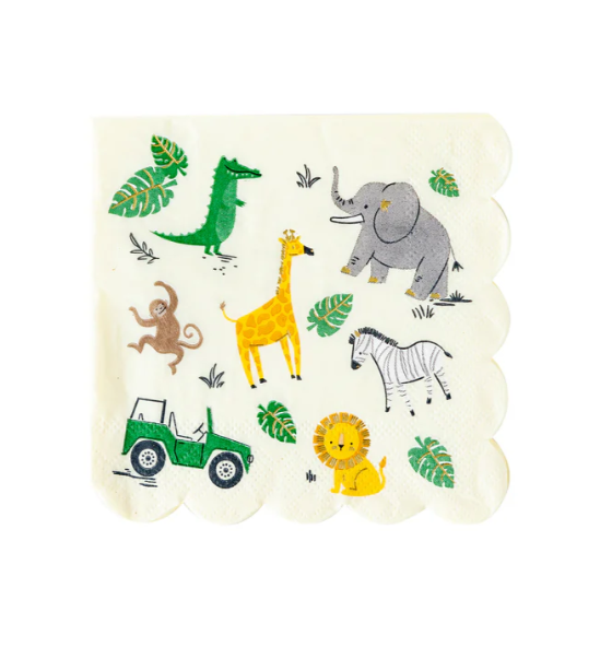 Servilletas Safari Party